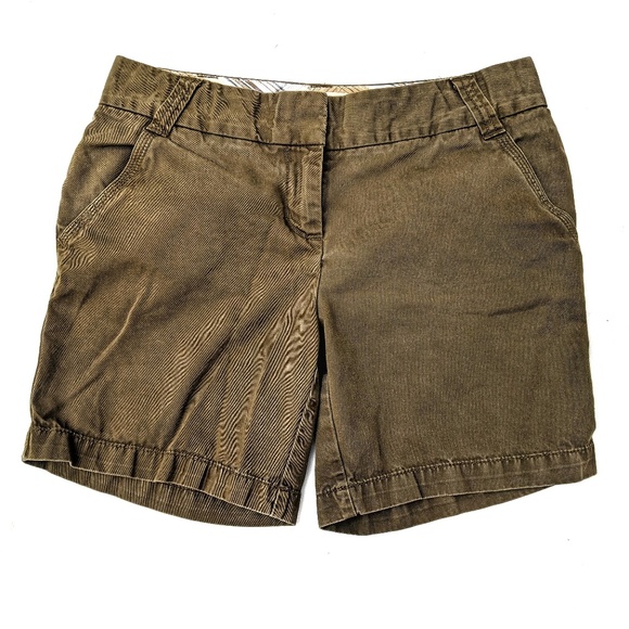 j crew 7 inch shorts